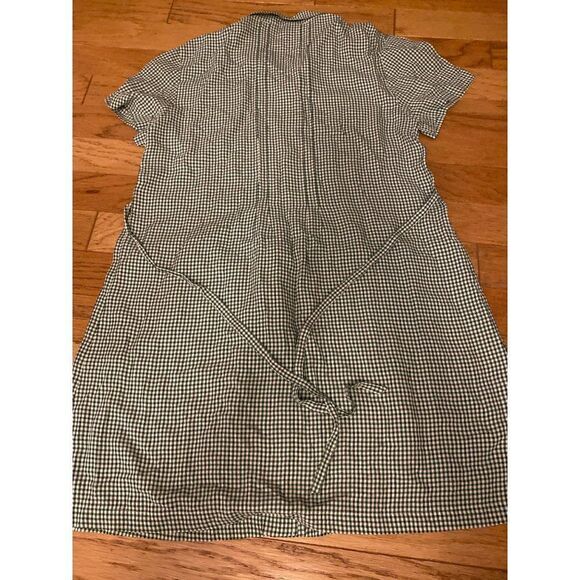 Charter Club, women's collared, half button, back tie casual dress size 10 - Picture 7 of 8